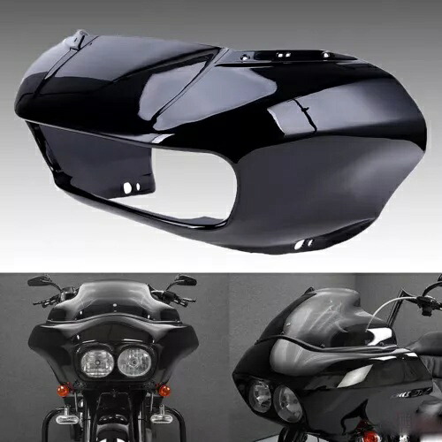 ビビッドブラック フロントアウターフェアリング ハーレーツーリング CVO ロードグライド FLTR 2015-2021用 Vivid Black Front Outer Fairing For Harley Touring CVO Road Glide FLTR 2015-2021 【並行輸入品】|カスタムパーツ WORLD倉庫