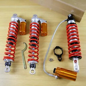 ホンダ TRX400EX TRX450R TRX450ER ステージ 4 フロント & リアエアショックアブソーバーセット For Honda TRX400EX TRX450R TRX450ER Stage 4 Front & Rear Air Shocks Absorber Set 【並行輸入品】