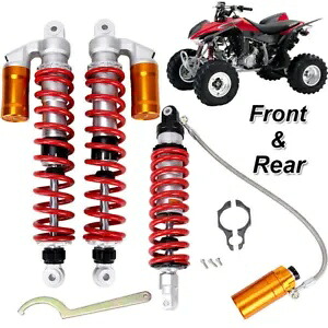 ヤマハ YFZ450 ホンダ 250 400 ステージ 3 フロントリアエアショックアブソーバー調整可能 FOR YAMAHA YFZ450 HONDA 250 400 STAGE 3 FRONT REAR AIR SHOCK ABSORBER ADJUSTABLE 【並行輸入品】｜カスタムパーツ WORLD倉庫