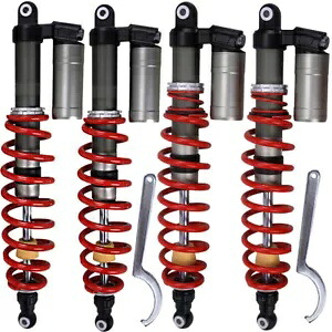 ポラリス RZR 800 S 60 インチステージ 4 リザーバーガスフロント & リアエアショックアブソーバー用 FOR POLARIS RZR 800 S 60" STAGE 4 RESERVOIR GAS FRONT & REAR AIR SHOCK ABSORBERS 【並行輸入品】｜カスタムパーツ WORLD倉庫