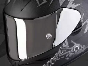 スコーピオン バイザー スクリーン EXO 390 410 510 710 1200 Maxvision Ready シルバー- SCORPION VISOR SCREEN EXO 390 410 510 710 1200 Maxvision Ready Silver- 【並行輸入品】