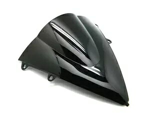 ホンダ CBR1000RR 2012 2013 2014 2015 2016 ブラックフロントスクリーンダブルカーブバブル- Honda CBR1000RR 2012 2013 2014 2015 2016 BLACK WINDSCREEN Double Curved Bubble- 【並行輸入品】