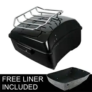 キングパック トランク クローム 荷物ラック ハーレー ツアーパック ロードグライド 2014-2023 に適合 King Pack Trunk Chrome Luggage Rack Fit For Harley Tour Pak Road Glide 2014-2023 【並行輸入品】