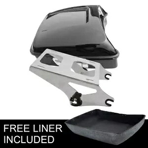 チョップドパック ツーアップ トランク マウンティング ラック ハーレー ツアーパック ロードキング 14-23 に適合 Chopped Pack Two-up Trunk Mounting Rack Fit For Harley Tour Pak Road King 14-23 【並行輸入品】