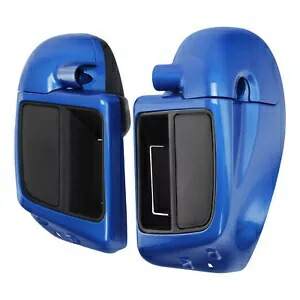 下部通気フェアリング ハーレーロードストリートグライド 2014-2024 エレクトリックブルーに適合 Lower Vented Fairings Fit For Harley Road Street Glide 2014-2024 Electric Blue 【並行輸入品】