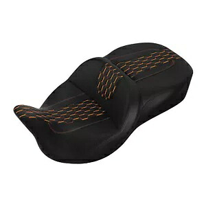 ライダー 運転席 & 助手席 ハーレーツーリングロードキンググライド 2009-2024 に適合 Rider Driver & Passenger Seat Fits For Harley Touring Road King Glide 2009-2024 【並行輸入品】
