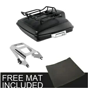 マットレイザートランクパッド マウントラック付き ハーレーツアーパックロードキング2009-2013に適合 Matte Razor Trunk Pad w/ Mount Rack Fit For Harley Tour Pak Road King 2009-2013 【並行輸入品】 65,340円