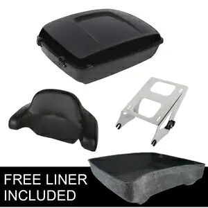 チョップドパック トランクラック ハーレーツアーパックツーリングロードキング 2014-2023 に適合 Chopped Pack Trunk Rack Fit For Harley Tour Pak Touring Road King 2014-2023 【並行輸入品】