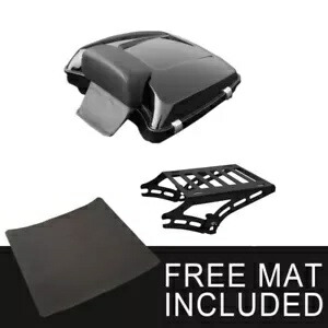 5.5インチ レイザーパック トランクパッドマウントラック ハーレーツアーパック ストリートグライド 14-23用 5.5\