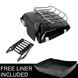 Razor Pack トランクパッド マットマウントラック ハーレーツアーパックツーリング 2014-2023 に適合 Razor Pack Trunk Pad Matte Mount Rack Fit For Harley Tour Pak Touring 2014-2023 【並行輸入品】｜カスタムパーツ WORLD倉庫