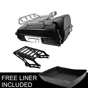 Razor Pack トランクパッド & トップラックマウント ハーレー ツアーパック ストリート グライド 14-23 に適合 Razor Pack Trunk Pad & Top Rack Mount Fit For Harley Tour Pak Street Glide 14-23 【並行輸入品】