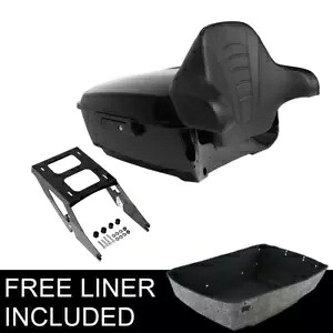 キングパック トランク バックレスト 2Up マウント ラック ハーレー ツアー パック スポーツ グライド 18+ に適合 King Pack Trunk Backrest 2Up Mount Rack Fit For Harley Tour Pak Sport Glide 18+ 【並行輸入品】