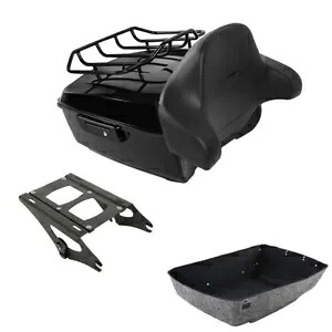 トランク背もたれ取り付けキット ハーレーツーリングストリートロードグライド 2014-2023 に適合 Trunk Backrest Mounting Kit Fit For Harley Touring Street Road Glide 2014-2023 【並行輸入品】｜カスタムパーツ WORLD倉庫