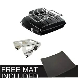 Razor トランク バックレスト & ソロ マウント ハーレー ツアーパック ストリート グライド 2014-2023 に適合 Razor Trunk Backrest & Solo Mount Fit For Harley TourPak Street Glide 2014-2023 【並行輸入品】｜カスタムパーツ WORLD倉庫