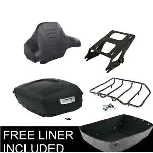 マットキング トランクパッド トップレール ラック & マウント ハーレー ツアーパック ツーリング 14-23 用 Matte King Trunk Pad Top Rail Rack & Mount Fit For Harley Tour Pak Touring 14-23 【並行輸入品】|カスタムパーツ WORLD倉庫