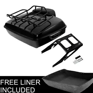 チョップドパック トランクトップラック 2up マウント ハーレー スポーツ グライド FLSB 18-23 に適合 Chopped Pack Trunk Top Rack 2up Mount Fit For Harley Sport Glide FLSB 18-23 【並行輸入品】