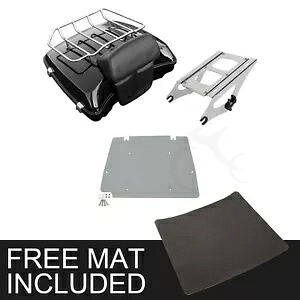 カミソリ トランク バックレスト ハーレー ツアー パック ストリート ロード キング グライド 2014-2023 に適合 Razor Trunk Backrest Fit For Harley Tour Pak Street Road King Glide 2014-2023 【並行輸入品】｜カスタムパーツ WORLD倉庫