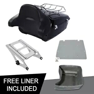 キングパック トランク & マウントラック ハーレーツアーパックロードストリートグライド 2014-2023 に適合 King Pack Trunk & Mount Rack Fit For Harley Tour Pak Road Street Glide 2014-2023 【並行輸入品】 135,300円
