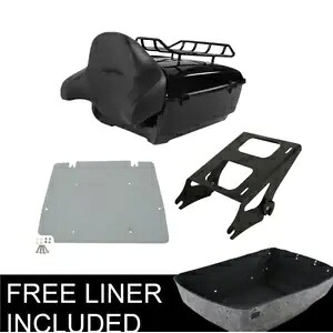 ブラックキングパック トランクパッド トップラック ラックプレート ハーレーツーリング 2014-2023用 Black King Pack Trunk Pad Top Rack Rack Plate Fit For Harley Touring 2014-2023 【並行輸入品】 135,300円