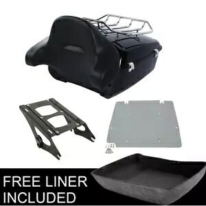 King トランクパッド トップラック 2up マウント ハーレーツアーパックツーリング 2014-2023 に適合 King Trunk Pad Top Rack 2up Mount Fit For Harley Tour Pak Touring 2014-2023 【並行輸入品】 135,300円