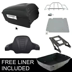 マットキング トランク 2-UP マウント & ベースプレート ハーレーツアーパック ロードキング 14-23 に適合 Matte King Trunk 2-UP Mount & Base Plate Fit For Harley Tour Pak Road King 14-23 【並行輸入品】 135,300円
