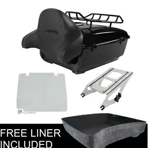 キングパック トランクラックパッドベースプレート ハーレーツアーパックエレクトラグライド 14-23用 King Pack Trunk Rack Pad Base Plate Fit For Harley Tour Pak Electra Glide 14-23 【並行輸入品】