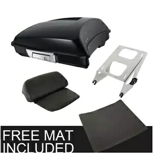 マット レイザー パック トランク パッド 2 アップ マウント ハーレー ツアー パック ロード グライド 14-23 に適合 Matte Razor Pack Trunk Pad 2 Up Mount Fit For Harley Tour Pak Road Glide 14-23 【並行輸入品】