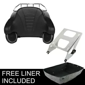 キングパック トランクパッドラックスピーカーマウント ハーレーツアーパックツーリング 14-23用 King Pack Trunk Pad Rack Speakers Mount Fit For Harley Tour Pak Touring 14-23 【並行輸入品】｜カスタムパーツ WORLD倉庫
