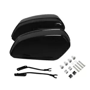 サドルバッグバッグ ドッキングキット付き ハーレーローライダー ST FXLRST 2022-2024 に適合 Saddlebags Bags w/ Docking Kit Fit For Harley Low Rider ST FXLRST 2022-2024 【並行輸入品】