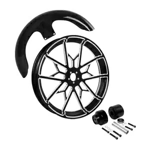 21 "フロントホイールリムシングルディスクハブフェンダーフィットハーレーツーリング 2008-2013 21" Front Wheel Rim Single Disc Hubs Fender Fit For Harley Touring 2008-2013 【並行輸入品】｜カスタムパーツ WORLD倉庫