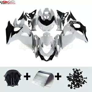 ブラックホワイトシルバーフェアリング GSXR1000 2009 2010 2011 2012 2013 2014 2015 2016 Black White Silver Fairing For GSXR1000 2009 2010 2011 2012 2013 2014 2015 2016 【並行輸入品】｜カスタムパーツ WORLD倉庫 67,760円