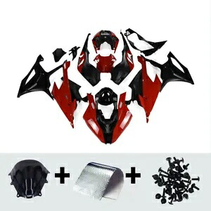 赤黒 ABS ボディワーク BMW S1000RR 2019 2020 2021 バイクフェアリングキット新 Red Black ABS Bodywork For BMW S1000RR 2019 2020 2021 Motorbike Fairing kit New 【並行輸入品】