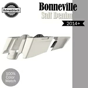 ハーレー 2014+ CVO に適合 テーパード ストレッチ エクステンデッド サドルバッグ BONNEVILLE SALT DENIM Fit Harley 2014+ CVO Tapered Stretched Extended Saddlebags BONNEVILLE SALT DENIM 【並行輸入品】