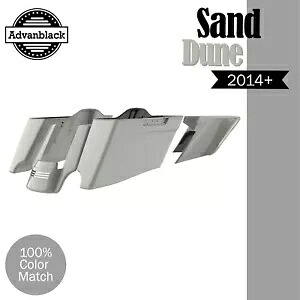 ハーレー 2014+ CVO テーパードストレッチ拡張サドルバッグ SAND DUNE に適合 Fits Harley 2014+ CVO Tapered Stretched Extended Saddlebags SAND DUNE 【並行輸入品】 116,600円