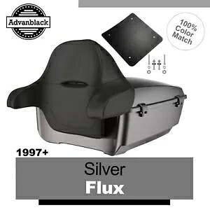 シルバーフラックス 97+ ハーレー/ソフテイル Advanblack Rushmore King Tour Pak パックパッド用 SILVER FLUX For 97+ Harley/Softail Advanblack Rushmore King Tour Pak Pack Pad 【並行輸入品】｜カスタムパーツ WORLD倉庫 143,000円