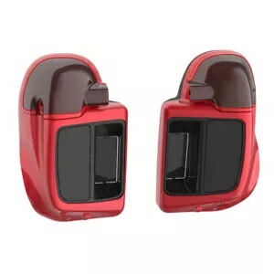 Advanblack ウィキッド レッド & ツイステッド チェリー 2 トーン ロワー フェアリング ハーレー用 Advanblack Wicked Red & Twisted Cherry 2-Tone Lower Fairings For Harley 【並行輸入品】