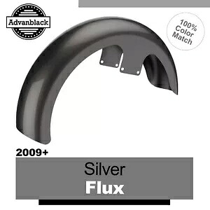 Advanblack 21 インチ リビール ラッパー ハガー フロントフェンダー 09+ ハーレー シルバーフラックスに適合 Advanblack 21" Reveal Wrapper Hugger Front Fender Fits 09+ Harley SILVER FLUX 【並行輸入品】｜カスタムパーツ WORLD倉庫