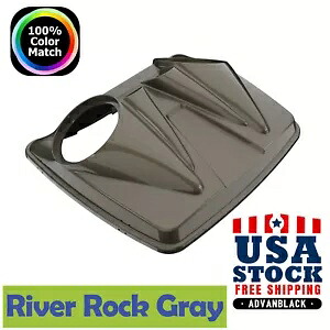River Rock グレー デュアル 8 インチ スピーカー蓋 ハーレー ツーリング ラッシュモア ツアー パック Pak用 River Rock Gray Dual 8'' Speaker Lid For Harley Touring Rushmore Tour Pack Pak 【並行輸入品】 103,400円
