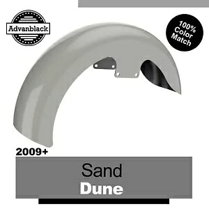 Advanblack 19 インチ リビール ラッパー ハガー フロント フェンダー 09 年以降のハーレー SAND DUNE に適合 Advanblack 19\