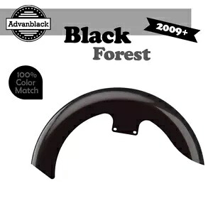 Black Forest 19インチ リビールラッパーハガー フロントフェンダー 09+ ハーレーツーリングに適合 Black Forest 19\