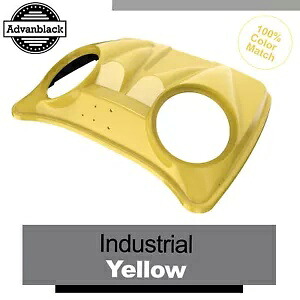 デュアル 8 インチ スピーカー蓋 ハーレー レイザー チョップド キング ツアー パック用 インダストリアル イエロー Dual 8'' Speaker Lids For Harley Razor Chopped King Tour Pack INDUSTRIAL YELLOW 【並行輸入品】