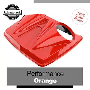 デュアル 8 インチ スピーカー蓋 ハーレー レイザー チョップド キング ツアー パック用 パフォーマンス オレンジ Dual 8'' Speaker Lids For Harley Razor Chopped King Tour Pack PERFORMANCE ORANGE 【並行輸入品】 103,400円