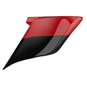 ビリヤードレッド & ビビッドブラック 2 トーン拡張サイドカバー 2014 年以降のハーレー用 Billiard Red & Vivid Black 2-Tone Extended Side Covers For 2014+ Harley 【並行輸入品】 104,500円