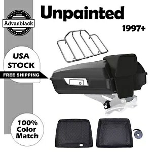 Advanblack 未塗装レイザー ツアー パック トランク ラゲッジ ハーレー ツーリング 1997+ に適合 Advanblack Unpainted Razor Tour Pack Trunk Luggage Fits Harley Touring 1997+ 【並行輸入品】|カスタムパーツ WORLD倉庫
