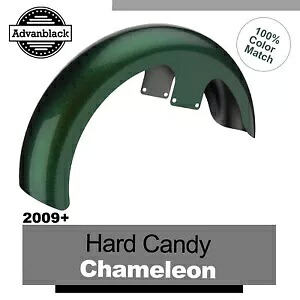 ハード キャンディ カメレオン 21 インチ リビール ラッパー ハガー フロントフェンダー ハーレー 09+用 Hard Candy Chameleon 21" Reveal Wrapper Hugger Front Fender For Harley 09+ 【並行輸入品】|カスタムパーツ WORLD倉庫