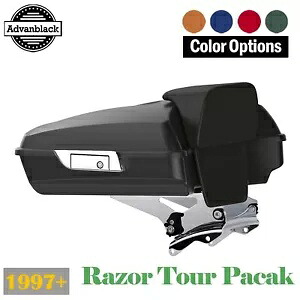Razor ツアーパック Pak トランク ラゲッジ ハーレー ツーリング FLHR FLHXS FLTRX 97+用 Razor Tour Pack Pak Trunk Luggage For Harley Touring FLHR FLHXS FLTRX 97+ 【並行輸入品】|カスタムパーツ WORLD倉庫