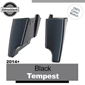 ブラック テンペスト 拡張ストレッチ サドルバッグ ボトム 14 歳以上ハーレー ロード ストリート グライド用 Black Tempest Extend Stretch Saddlebag Bottoms For 14+ Harley Road Street Glide 【並行輸入品】｜カスタムパーツ WORLD倉庫