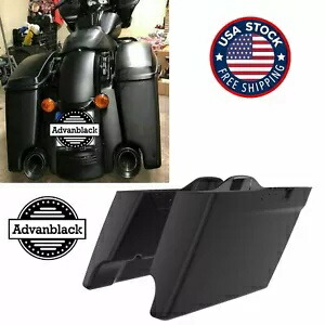 Advanblack デニムブラック拡張バッグストレッチサドルバッグボトムスハーレー 14+ Advanblack Denim Black Extended Bags Stretched Saddlebag Bottoms For Harley 14+ 【並行輸入品】 の商品写真
