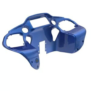 優れたブルーのインナーフェアリングは、Advanblack のハーレー ツーリング ロード グライド 2015+ に適合します。 Superior Blue Inner Fairing Fits Harley Touring Road Glide 2015+ by Advanblack 【並行輸入品】