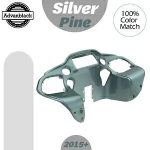Advanblack シルバー パイン インナーフェアリング ハーレー ツーリング ロード グライド 15+ に適合 Advanblack Silver Pine Inner Fairing Fits Harley Touring Road Glide 15+ 【並行輸入品】